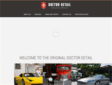 Tablet Screenshot of doctordetail.com
